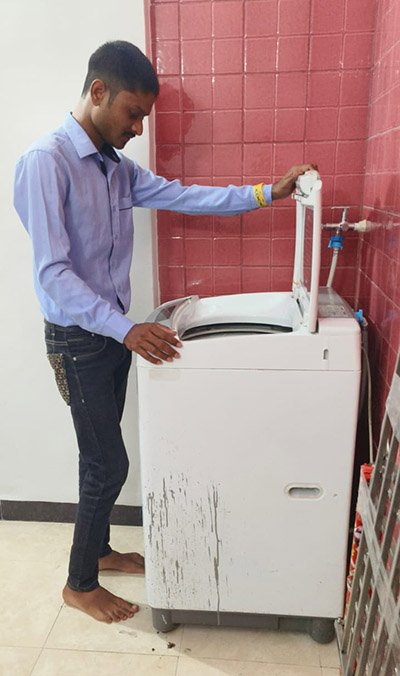 Washing machine inspection service
