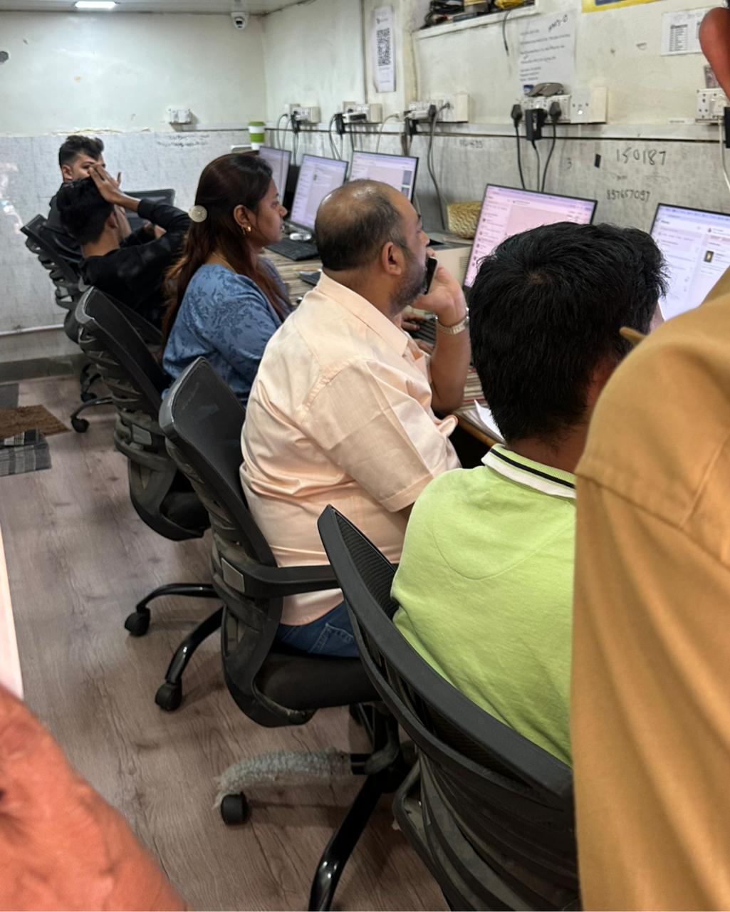 Workshop technical repair work